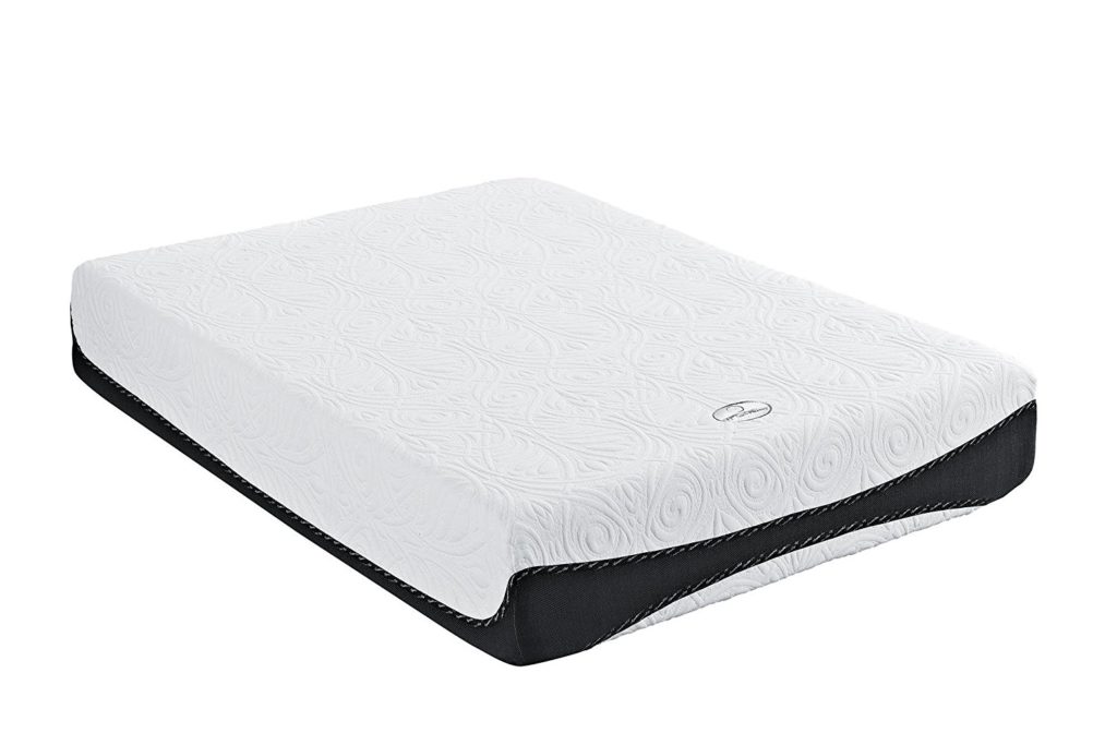 signature design 12 inch gel memory foam mattress