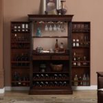 Ashley Heights Home Bar Wine Cabinet