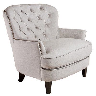 Best Selling Tufted Fabric Club Chair