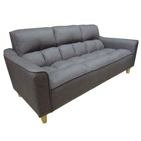 Beverly Furniture Lorenzo Loveseat Sofa, Gray