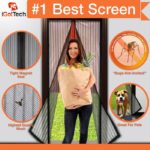 Magnetic Screen Full Velcro Frame Door