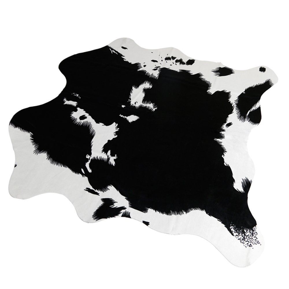 Must Fashion Non-slip Cow Print Rug