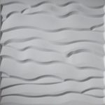 Upscale Designs 02116 32 sq. ft. 3D Glue-On Wainscoting Panels