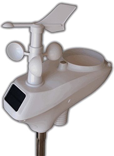 Ambient Weather WS-1001-WIFI OBSERVER Solar Powered Wireless WiFi Remote Monitoring Weather Station with Solar Radiation and UV
