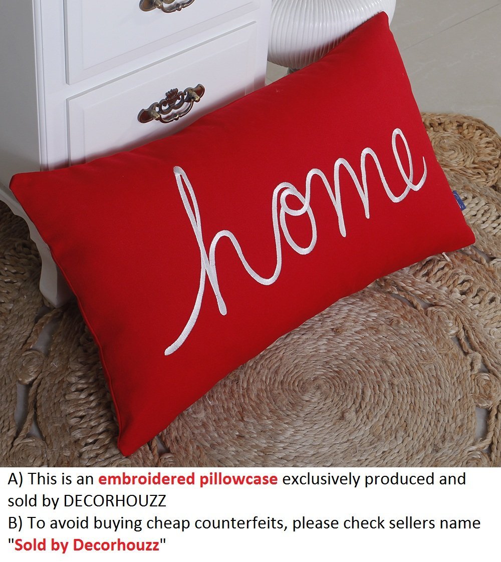 How To Mix Red Decorative Pillows
