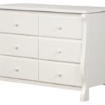 Delta Children Universal 6 Drawer Dresser, White