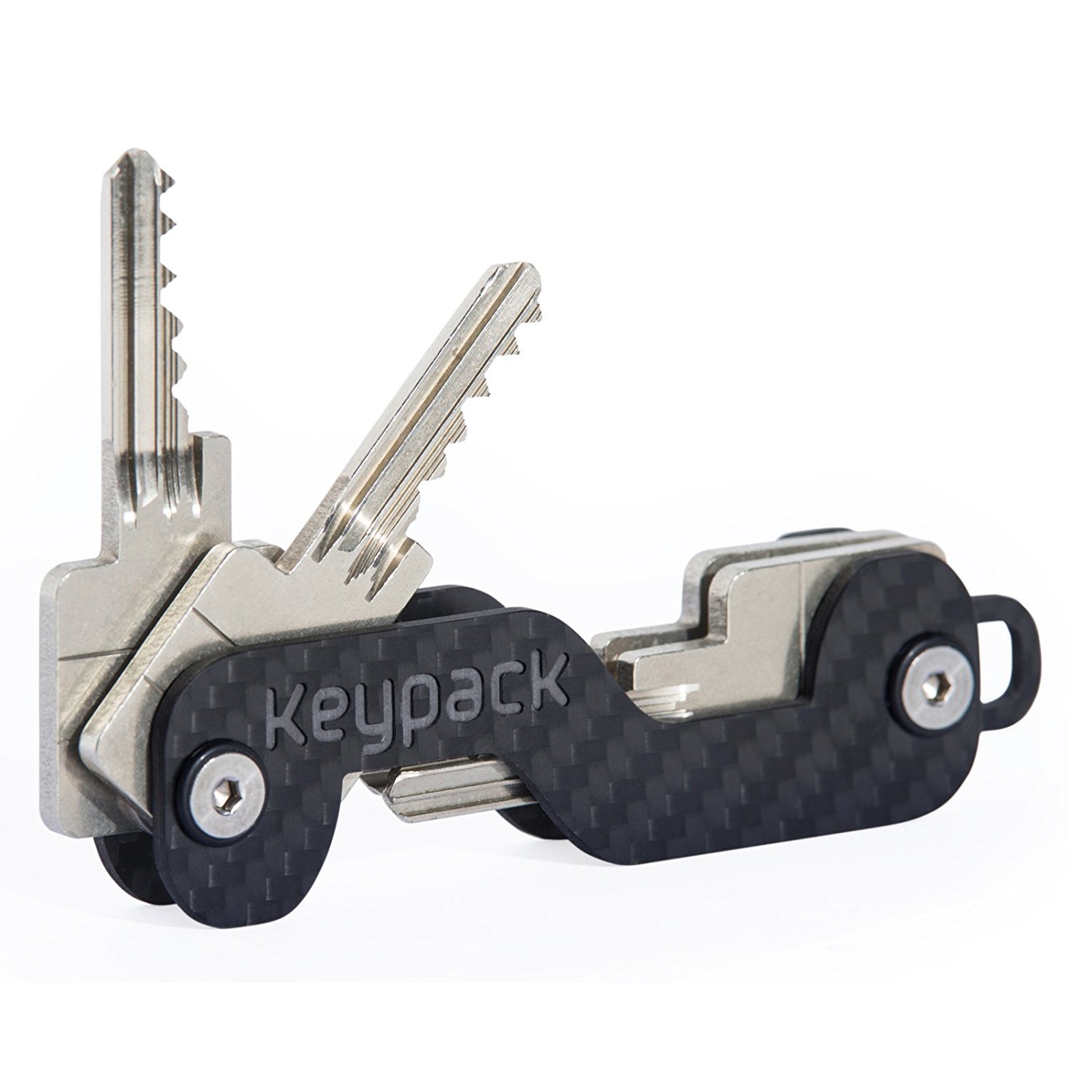KEYPACK - Carbon Fiber Key Holder - Smart Key Organizer