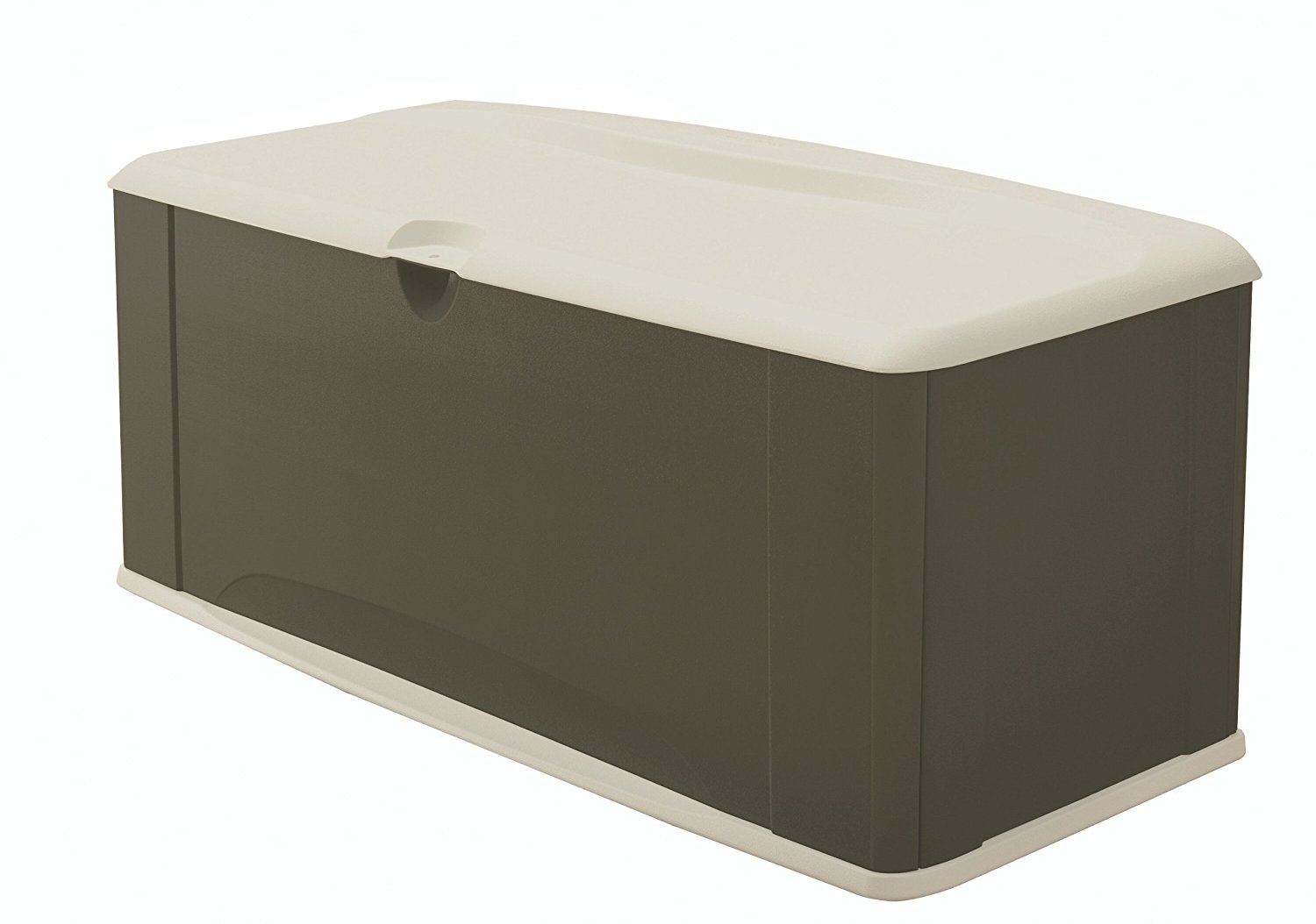 Rubbermaid Deck Box with Seat, Extra Large, 120 Gal., 16 cu. ft., Sandstone (5E39)