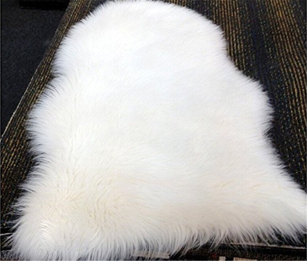 SCLM Genuine Sheepskin Rugs - Single (White)