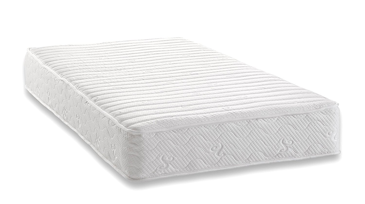 Signature Sleep Contour 8 Inch Independently Encased Coil Mattress with Low VOC CertiPUR-US Certified Foam, 8 Inch Twin Coil Mattress - Available in Multiple Sizes