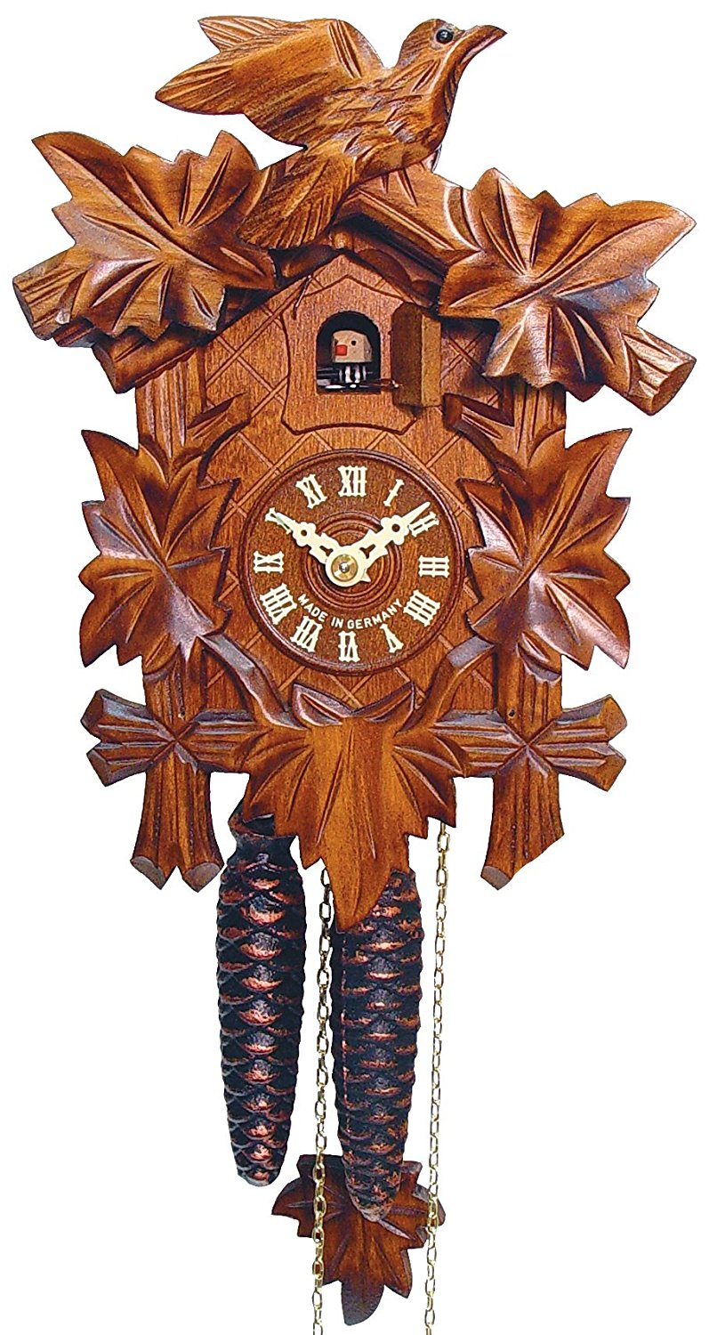 Sternreiter - German Hand Carved Cuckoo Clock with One-Day Movement 1200