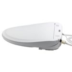 TOTO Washlet S350e Elongated Bidet Toilet Seat with Auto Open and Close and ewater+ Sanitization, Cotton White - SW584#01