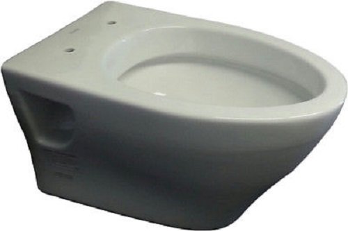 Toto CT418FGNo.01 Aquia Wall-Hung Dual-Flush Toilet, 1.6-GPF and 0.9-GPF Cotton